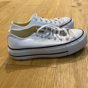 Converse platform sneakers